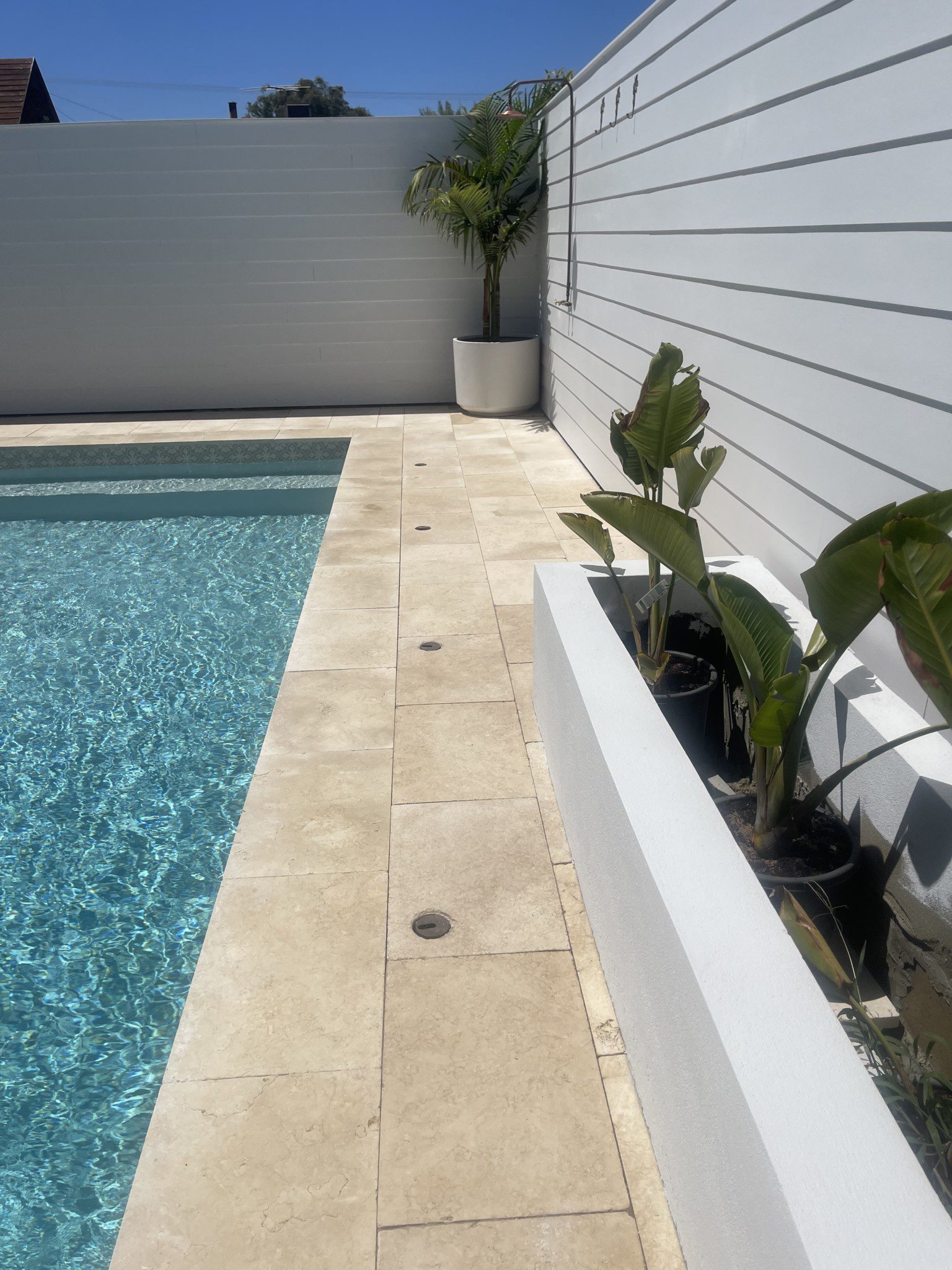 Coastal style beach house – pool area only