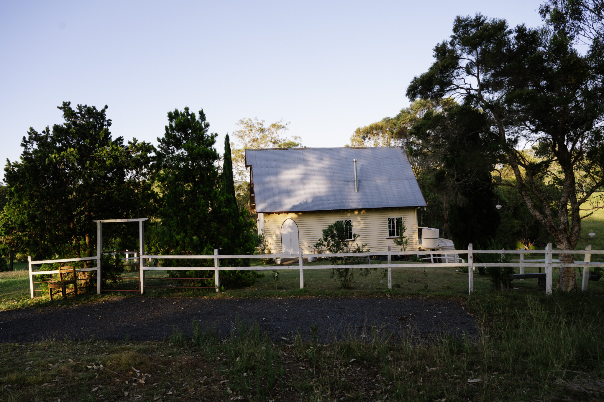 Rural timber church