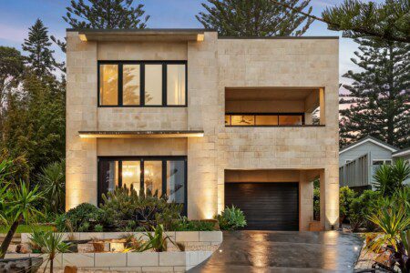 European Inspired Coastal Estate, Primary Residence and Italian Sandstone Guest House