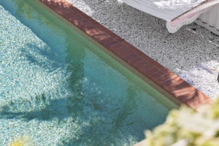 The pool and exterior at MAISON DE ROSE
