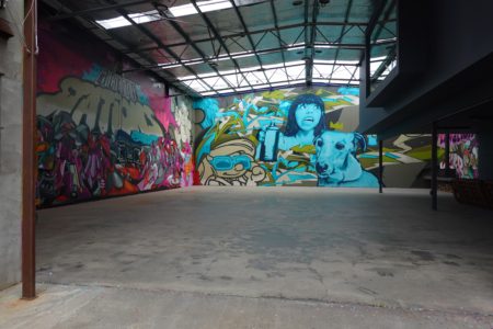 Slab 46 A Street Art Covered Warehouse Space