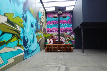 Slab 46 A Street Art Covered Warehouse Space