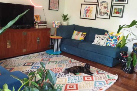 Colourful and Kitsch Retro Inner City Townhouse