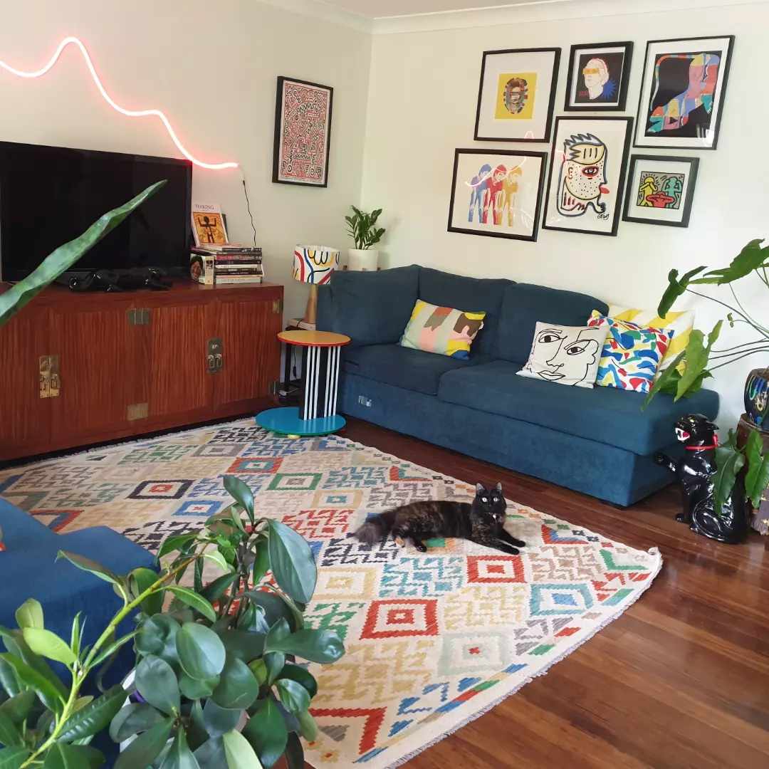 Colourful and Kitsch Retro Inner City Townhouse
