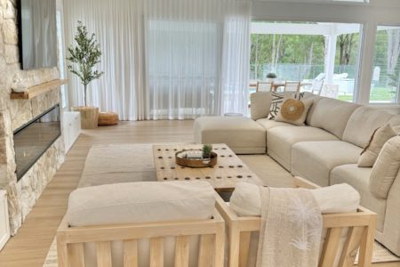 Luxe Modern Hamptons on Acreage