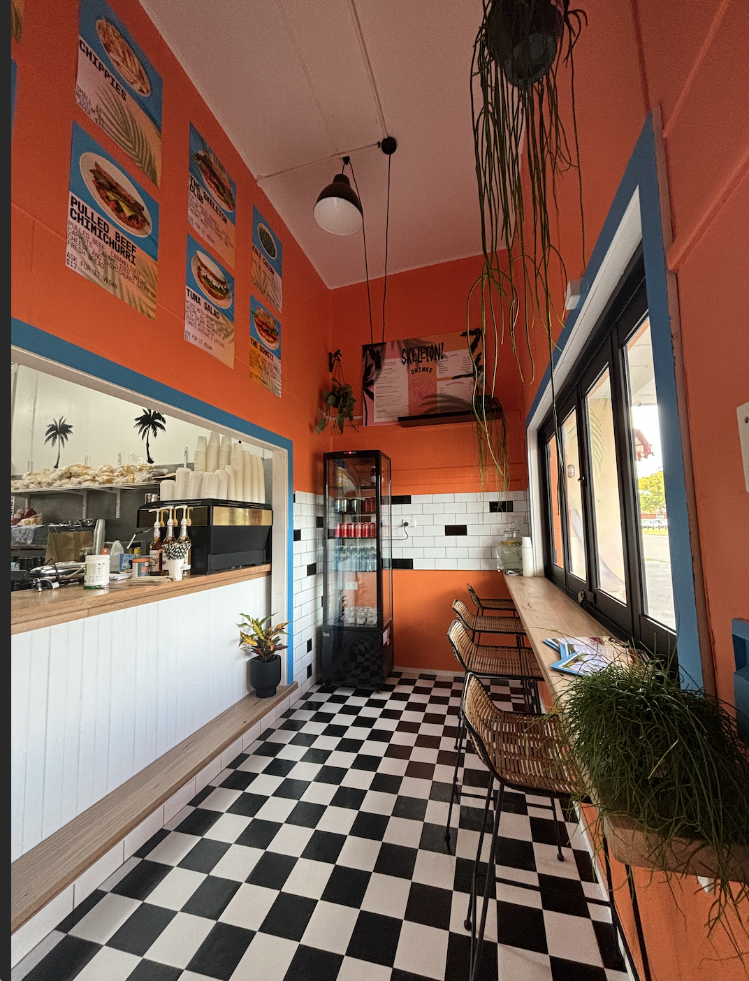 Vintage Aussie Milk Bar Cafe