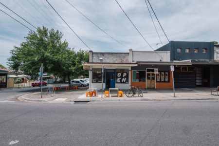 Grungy, Retro-Inspired Cafe with a touch of Industrial Charm