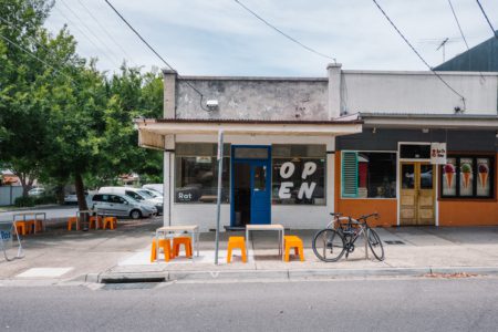 Grungy, Retro-Inspired Cafe with a touch of Industrial Charm