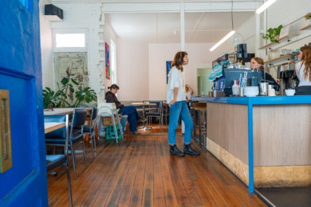 Grungy, Retro-Inspired Cafe with a touch of Industrial Charm