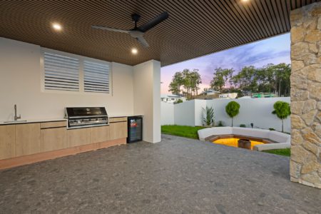 Modern Luxe Oasis Entertainers Home