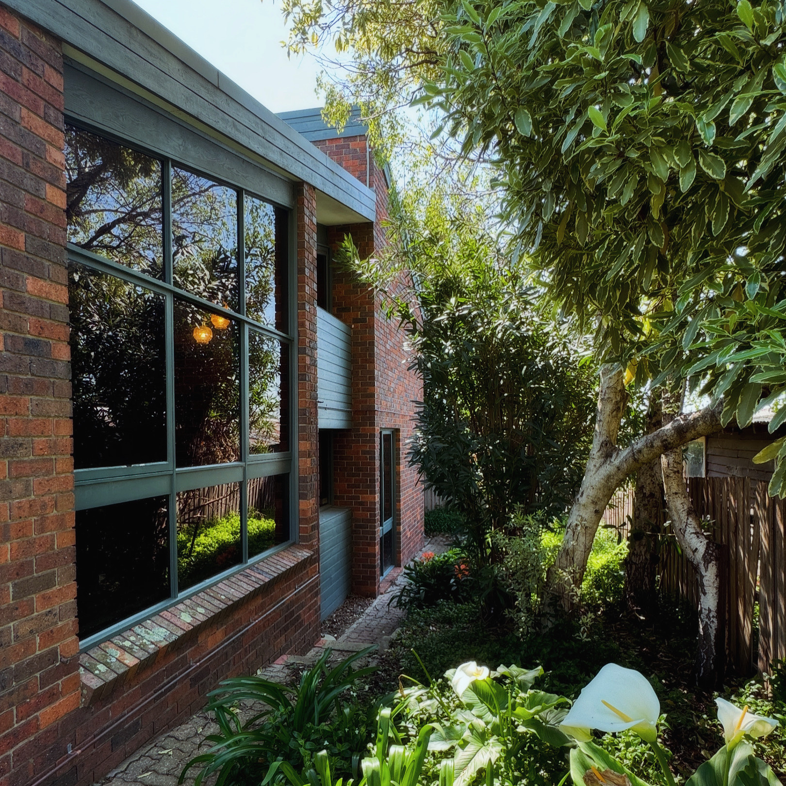 1974 Modernist Double Brick Beauty