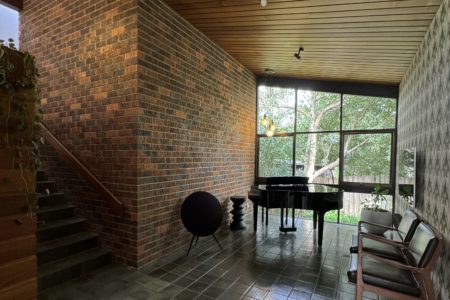 1974 Modernist Double Brick Beauty