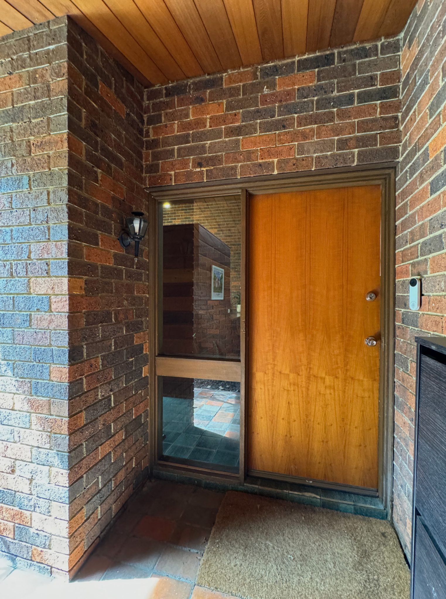 1974 Modernist Double Brick Beauty