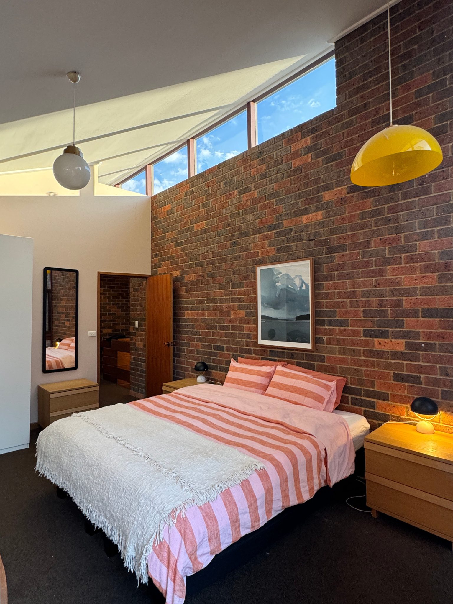 1974 Modernist Double Brick Beauty