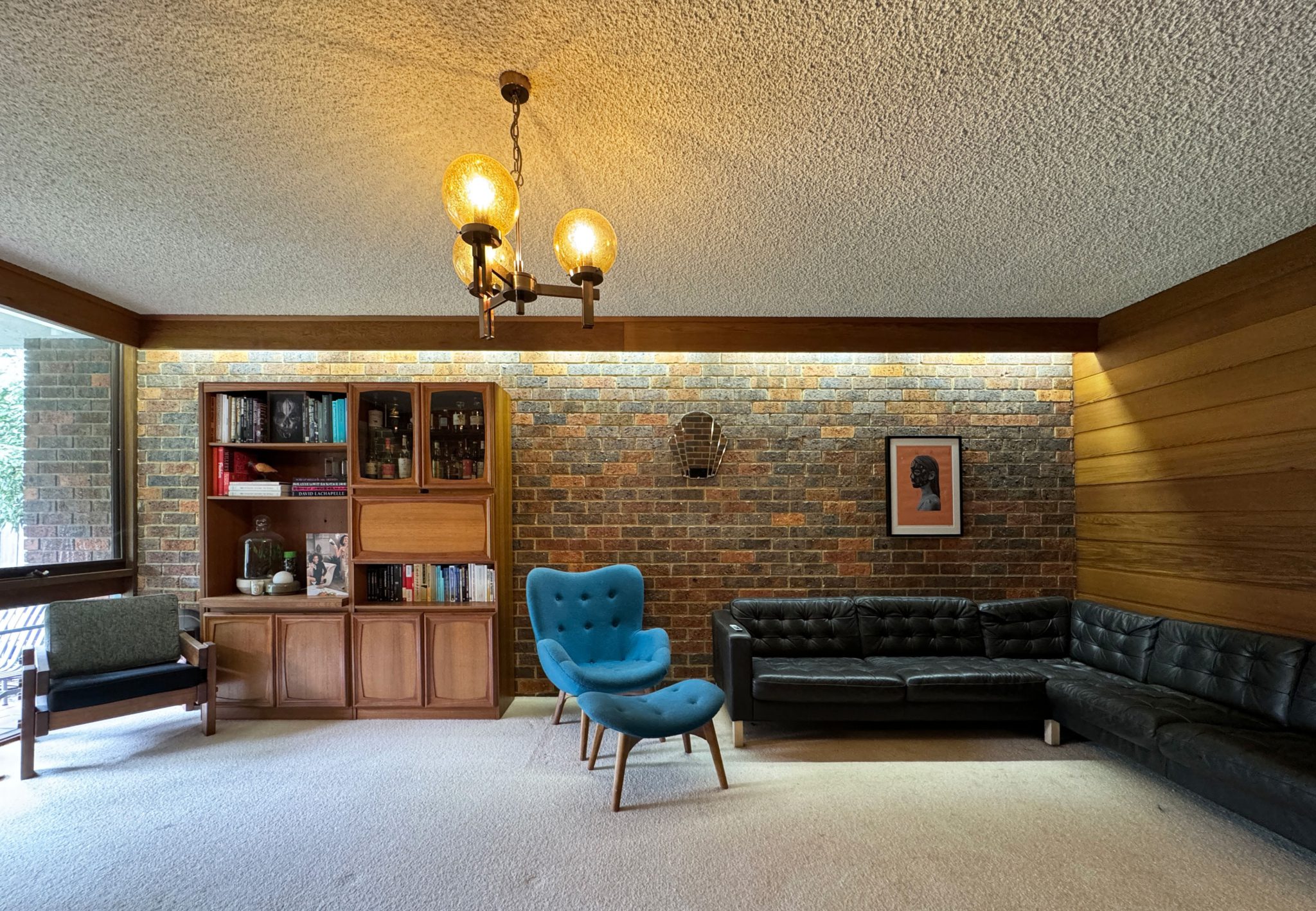 1974 Modernist Double Brick Beauty