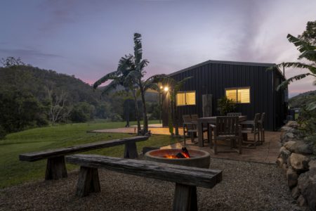 The Nature Lodge Farm Stay - Outdoor Bath and Mountain Views