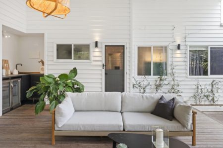 White Contemporary Cottage