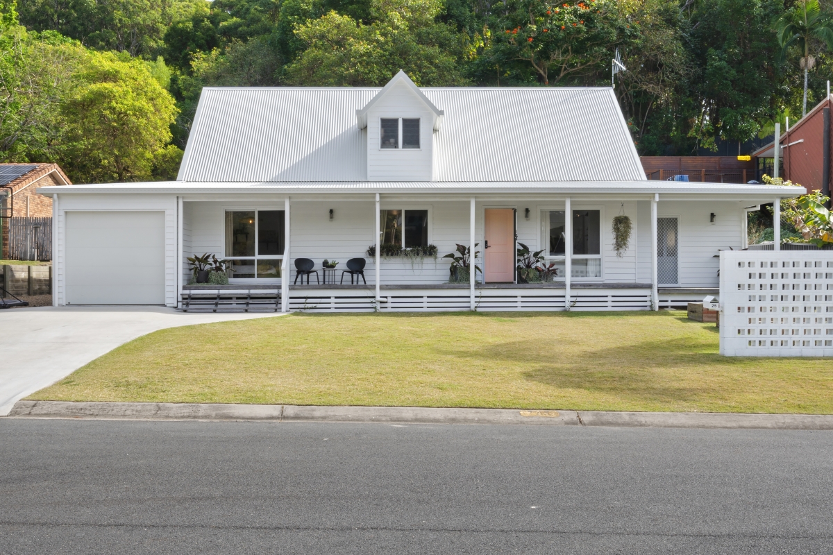 White Contemporary Cottage