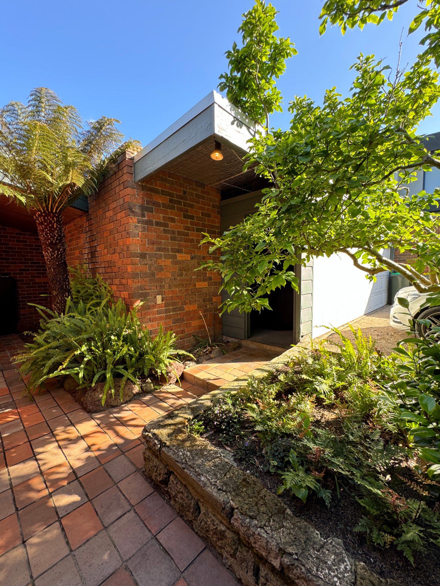 1974 Modernist Double Brick Beauty