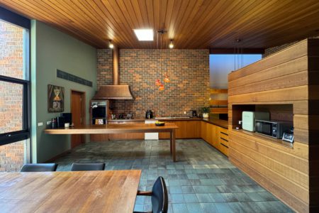 1974 Modernist Double Brick Beauty