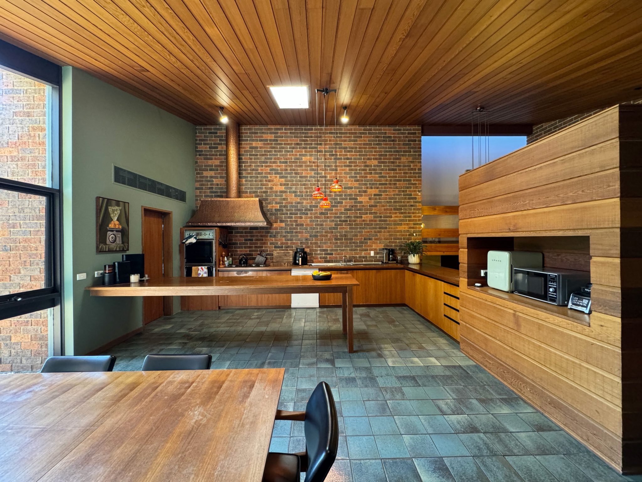 1974 Modernist Double Brick Beauty