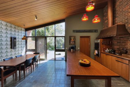 1974 Modernist Double Brick Beauty