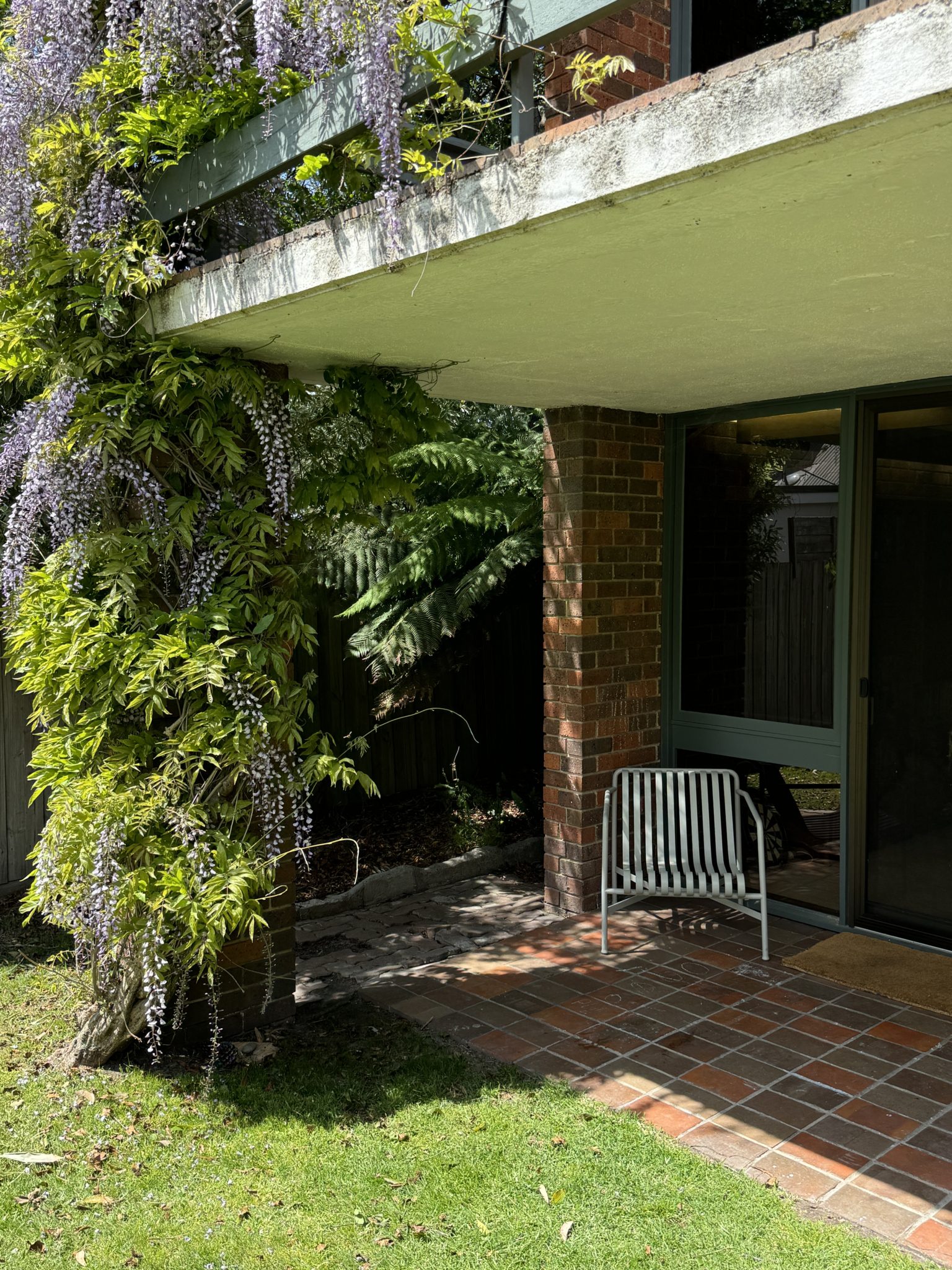 1974 Modernist Double Brick Beauty