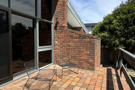 1974 Modernist Double Brick Beauty