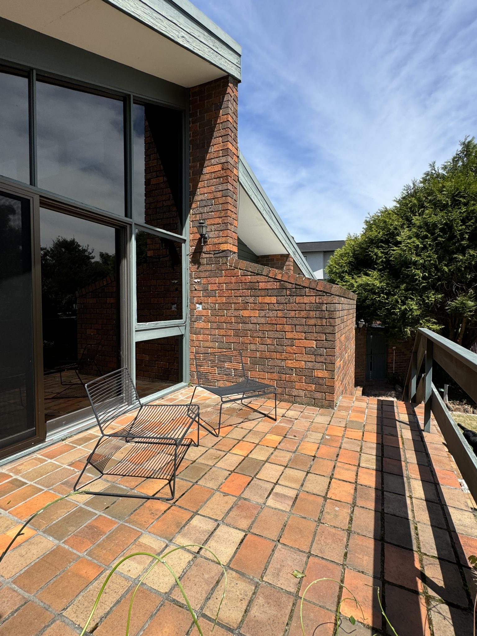 1974 Modernist Double Brick Beauty