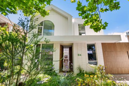 Large, Modern, Mid-century Style Urban House