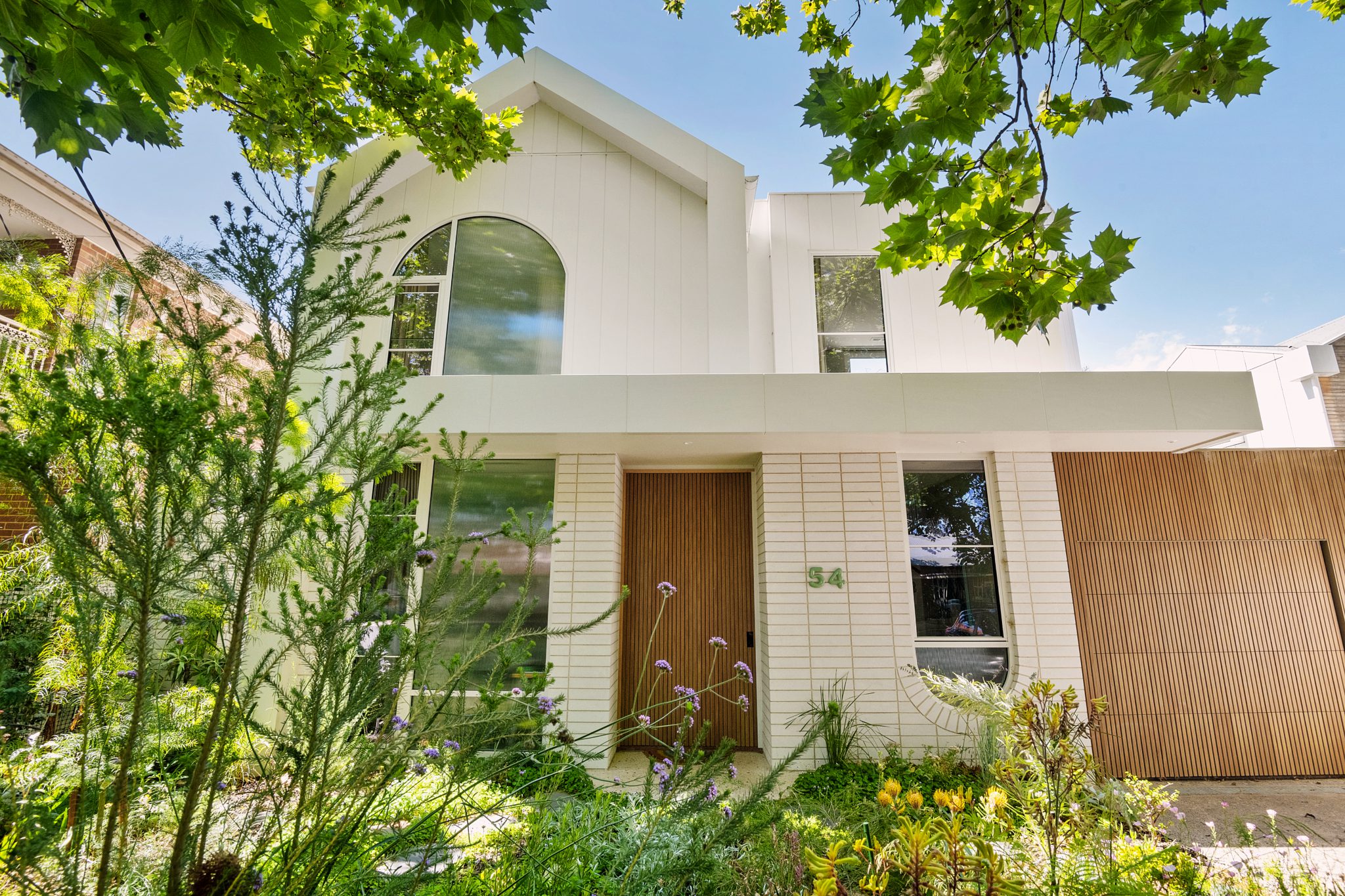 Large, Modern, Mid-century Style Urban House