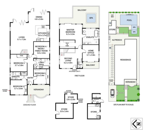 Modern Federation Style with Resort Pool Area