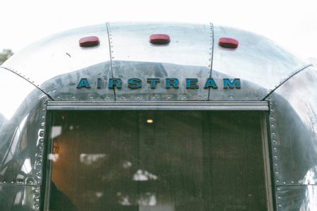 Midcentury Luxe American Airstream on Creekside Farm