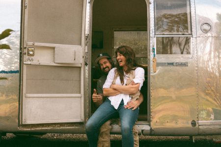 Midcentury Luxe American Airstream on Creekside Farm