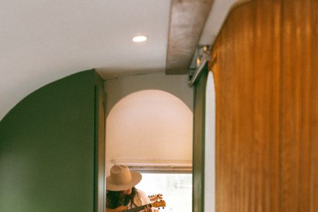 Midcentury Luxe American Airstream on Creekside Farm