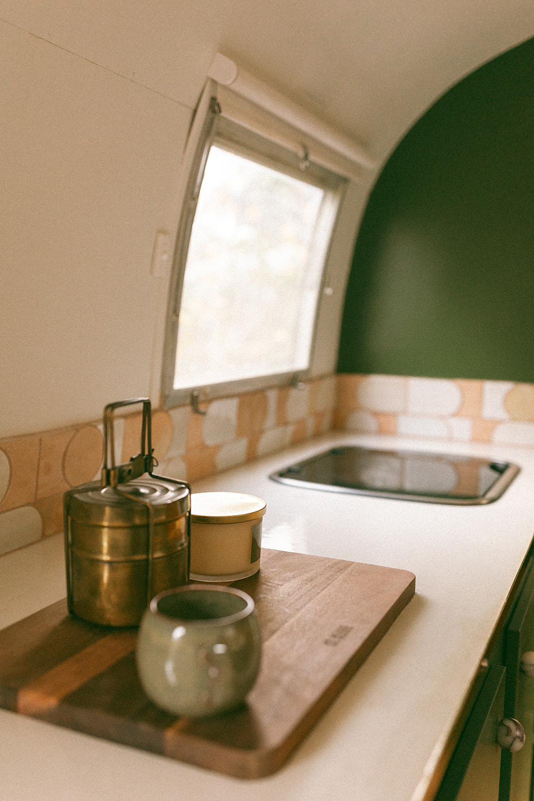 Midcentury Luxe American Airstream on Creekside Farm