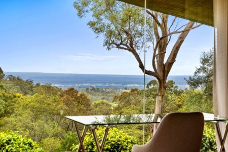 Award-Winning Architectural Retreat-Style Masterpiece with 25m Pool and Sydney Skyline Views