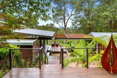 Award-Winning Architectural Retreat-Style Masterpiece with 25m Pool and Sydney Skyline Views