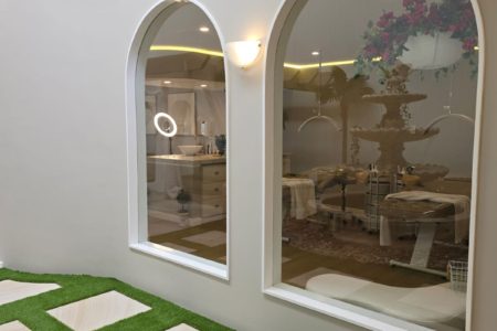 Modern Luxury Salon and Indoor Garden