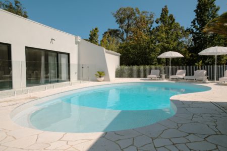 'Lilac Linen' Stunning Palm Springs Home on The Mornington Peninsula With Pool, Various Natural Stone