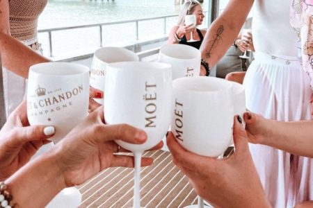 Cavalier Cruise Boat | Floating Coastal Shoot Location with 360° Views | Sunshine Coast QLD