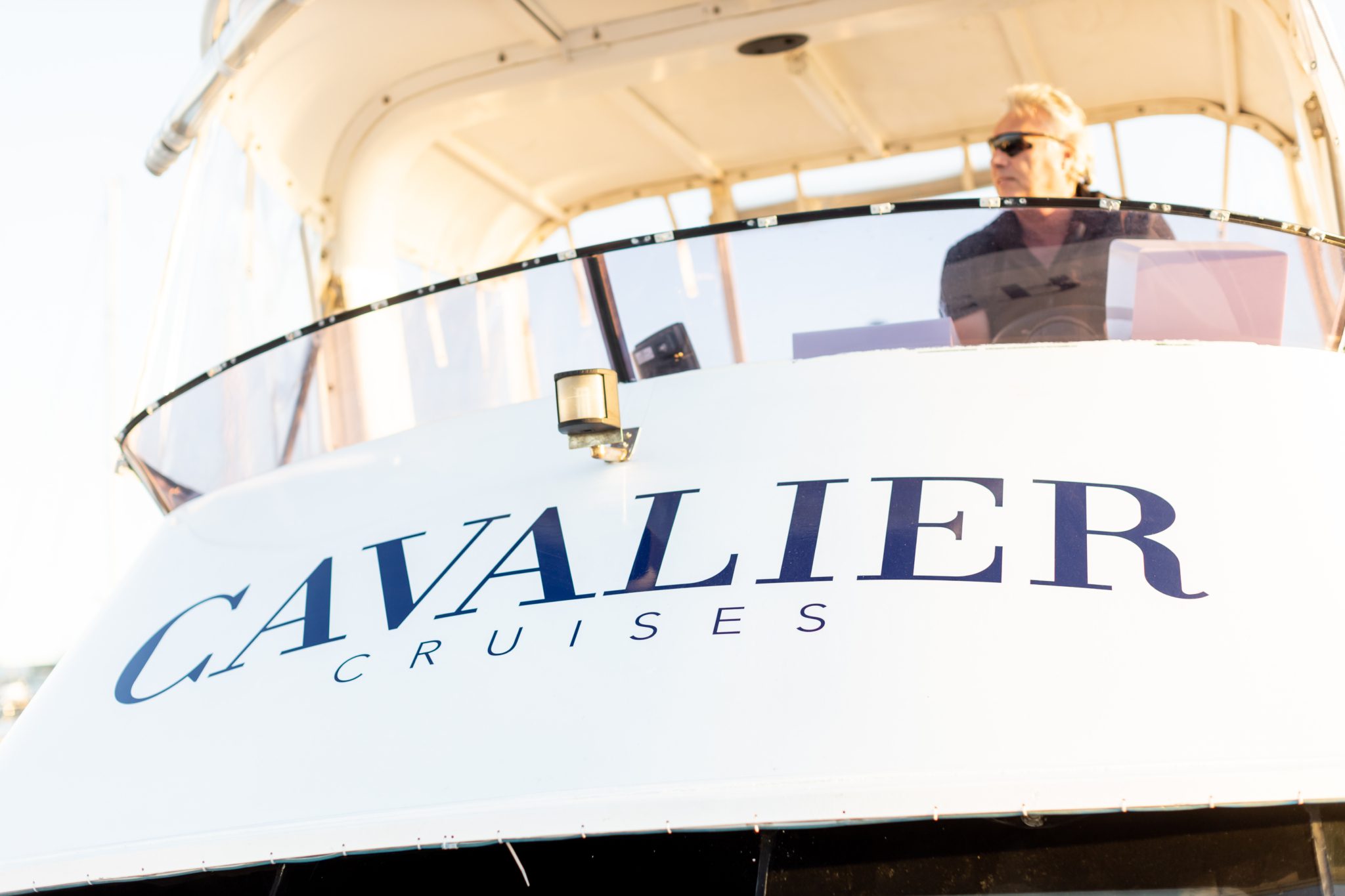 Cavalier Cruise Boat | Floating Coastal Shoot Location with 360° Views | Sunshine Coast QLD