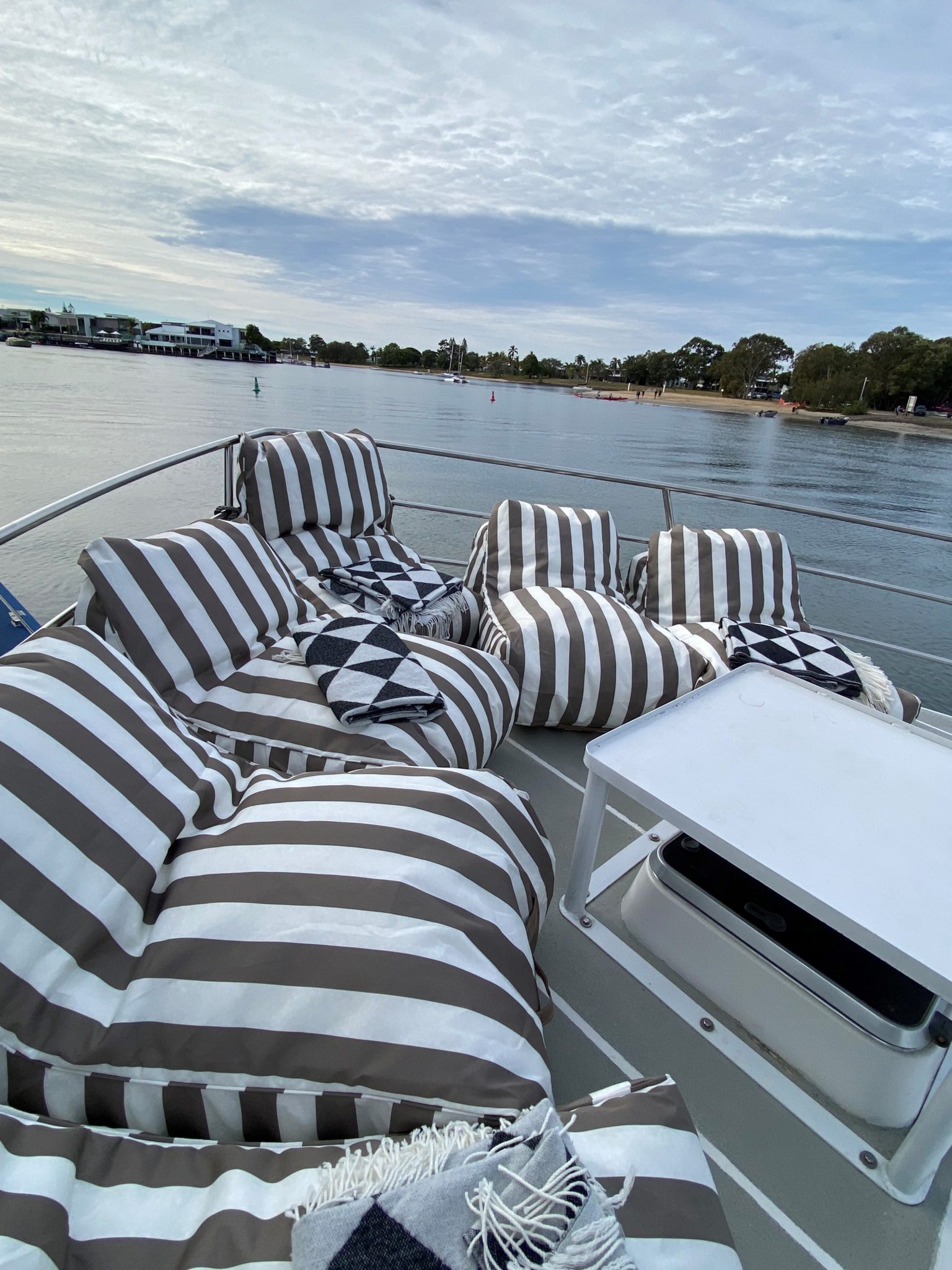 Cavalier Cruise Boat | Floating Coastal Shoot Location with 360° Views | Sunshine Coast QLD