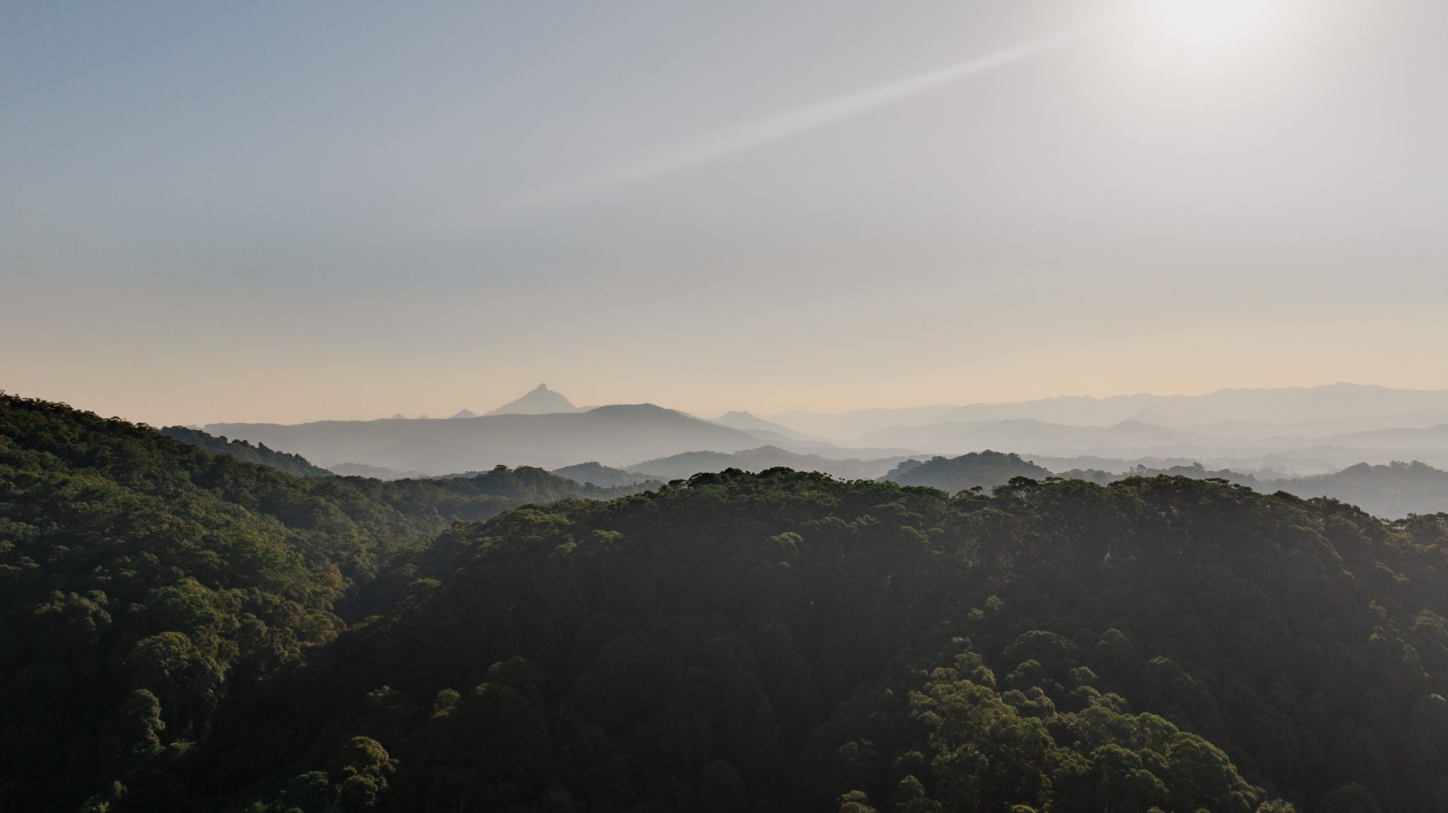 Secluded Rainforest Property with Ocean View, Waterfall, Dams – Tweed Valley NSW