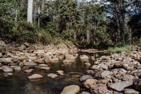 Creekside Hideaway | Rustic Outdoor Photoshoot Location | Gold Coast, QLD