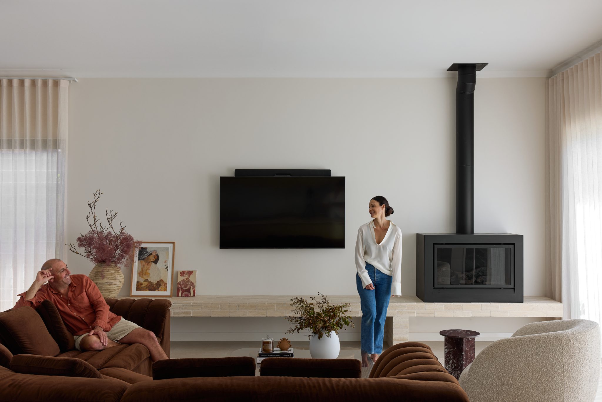 Contemporary Coastal Home | Stone & Light-Filled Shoot Location | Joondalup, WA