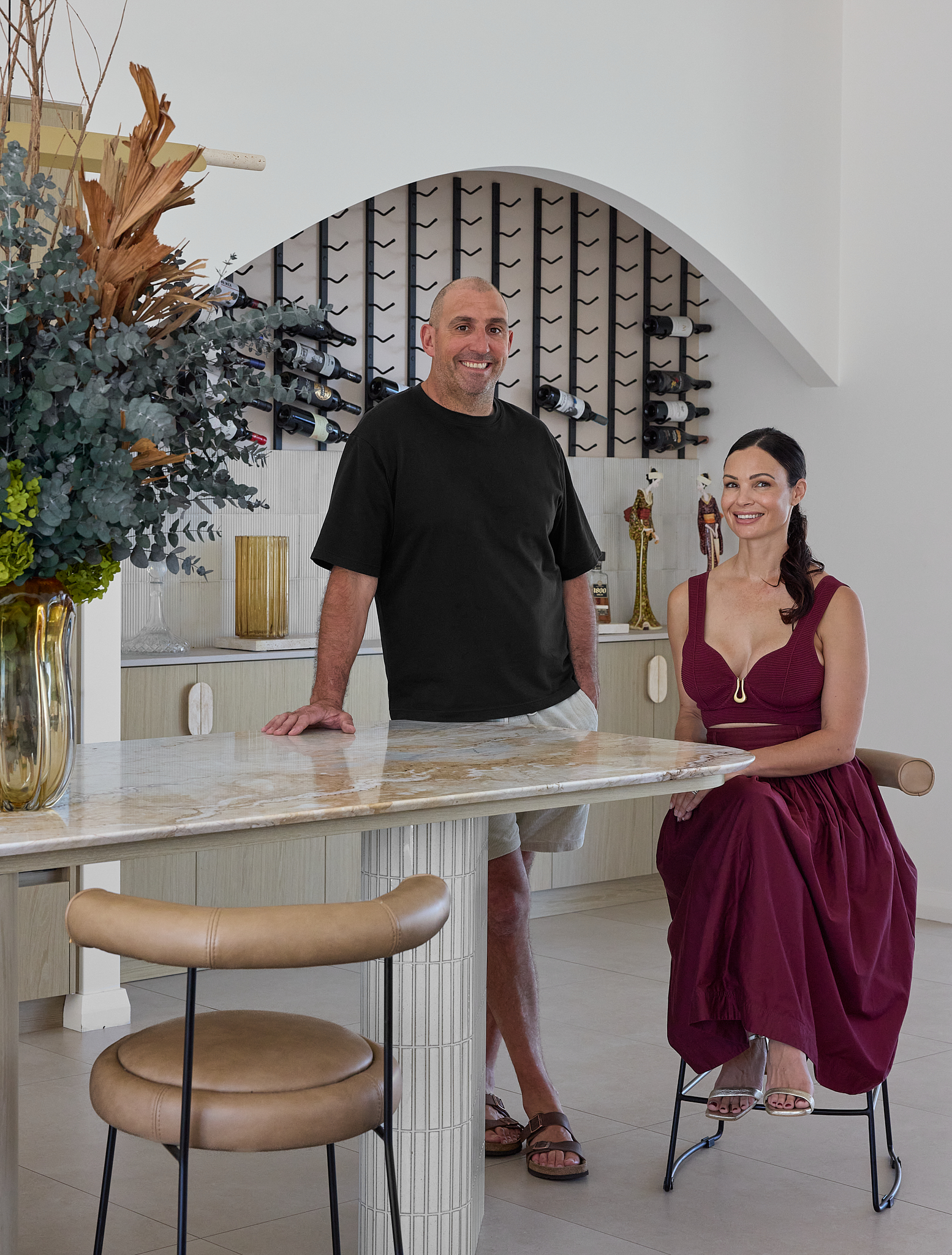 Contemporary Coastal Home | Stone & Light-Filled Shoot Location | Joondalup, WA