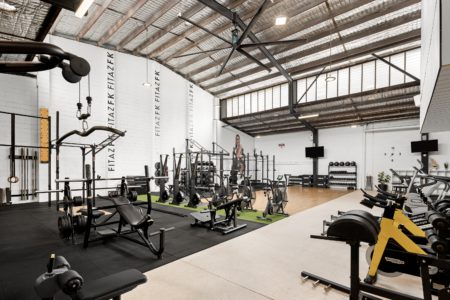 Fitaz Gym | Bright Modern Gym Photoshoot Location | Kangaroo Point, Brisbane