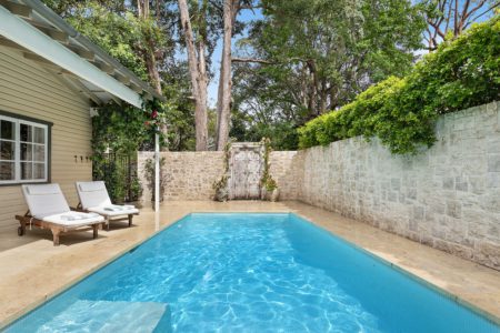 Unique Weatherboard Workers Cottage | Eclectic Shoot Location with Mediterranean Pool | Ku-ring-gai, NSW