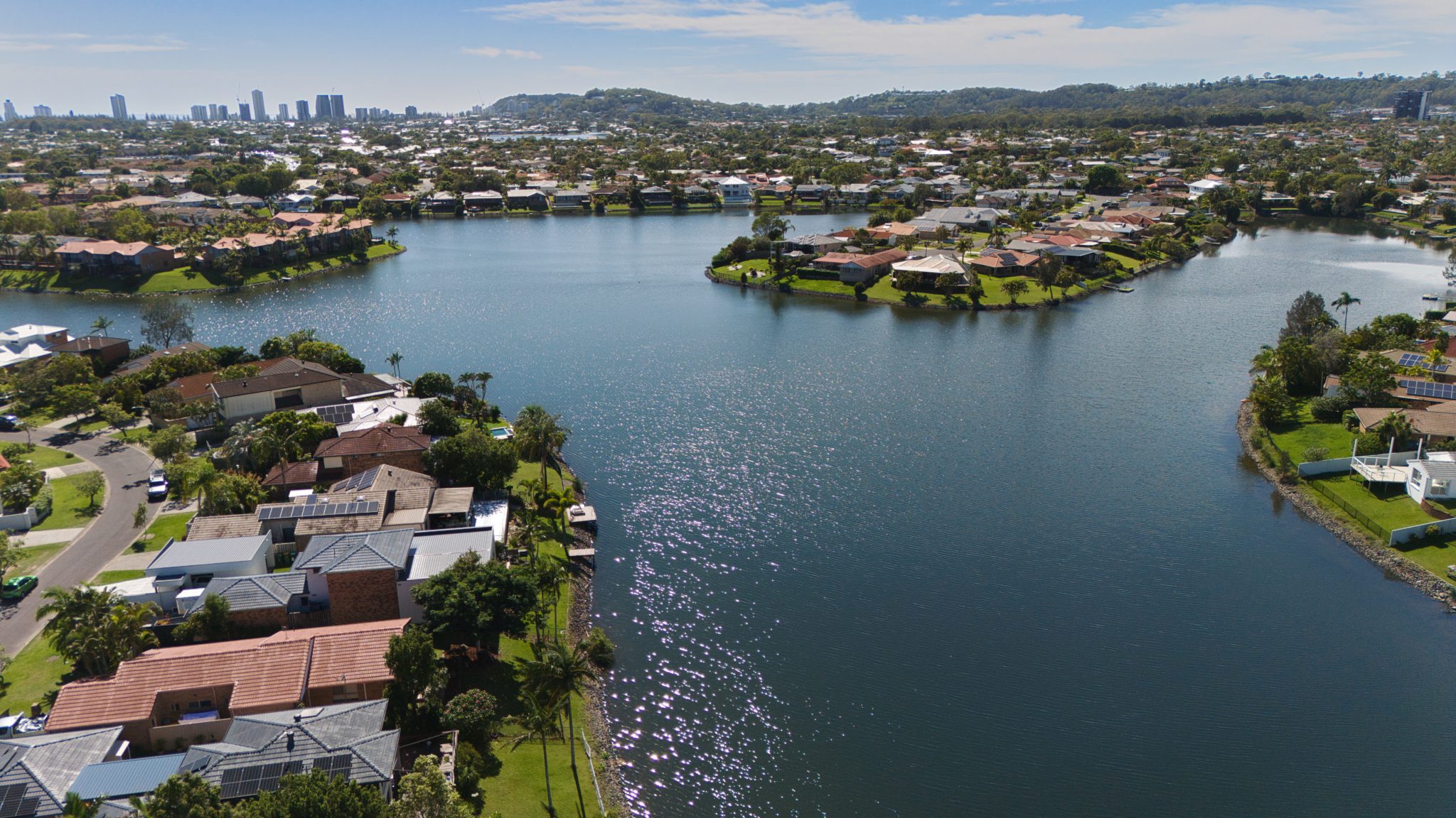 Lakeside Escape | Minimalist Waterfront Photoshoot Location | Gold Coast, QLD